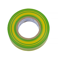 Electrical tape 19 x 20m (0,15) ZZ , yellow and green,elektro-plast