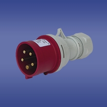 Industrial plug IVN 3253,elektro-plast