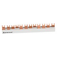 Current terminal strips S - Current strip S12 4F - 16, 100A, kolor: szary