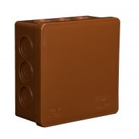 VP, V Boxes - Brown colour - Installation Box VP-03 Without terminals, Lid click-clack, IP55