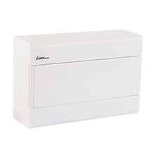 Rozdzielnice natynkowe białe - Rozdzielnica natynkowa SRn-12/B (N+PE) IP40