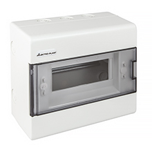 Rozdzielnice natynkowe - Rozdzielnica natynkowa SRn-8 (N+PE) IP40