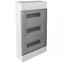 Rozdzielnice natynkowe - Rozdzielnica natynkowa SRn-36 (3x12) (N+PE) 