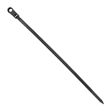 Opaski zaciskowe z otworem - Opaska zaciskowa z otworem - OZOc-5/220UV, czarna, dł. 220mm