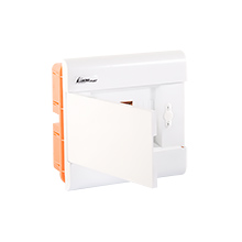 Rozdzielnice podtynkowe białe - Rozdzielnica podtynkowa SRp-6/B (N+PE) IP40