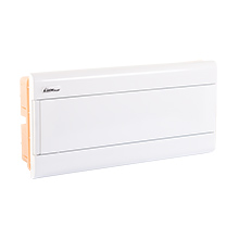 Rozdzielnice podtynkowe białe - Rozdzielnica podtynkowa SRp-18/B (N+PE) IP40