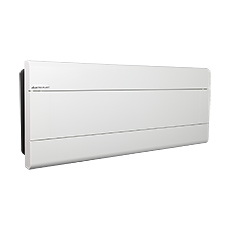 Rozdzielnice podtynkowe białe - Rozdzielnica Podtynkowa SRp-24/1B, N+PE (1x24) IP40, białe drzwi