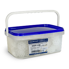 Wkręcane kołki do montażu w izolacji KWM - Wkręcany kołek do montażu w izolacji KWM-120 BOX, z kluczem, na klucz imbus 5