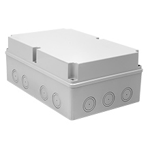 Natynkowe hermetyczne PH - Puszka hermetyczna PH-5A.2, z osłabieniami pod dławiki, IP65