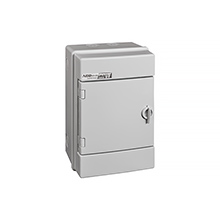 Rozdzielnice Natynkowe RH/UV - Rozdzielnica Hermetyczna Natynkowa RH-4/UV, AC/DC, 1500VDC, 500VAC, IP65, kolor: szary