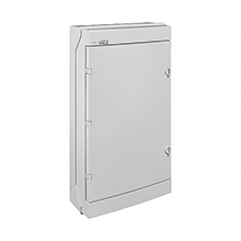 Rozdzielnice Natynkowe RH/UV - Rozdzielnica Hermetyczna Natynkowa RH-36/3/UV, AC/DC, 1500VDC, 500VAC, IP65, kolor: szary