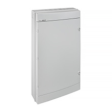 Rozdzielnice Natynkowe RH/UV - Rozdzielnica Hermetyczna Natynkowa RH-72/4/UV, AC/DC, 1500VDC, 500VAC, IP65, kolor: szary