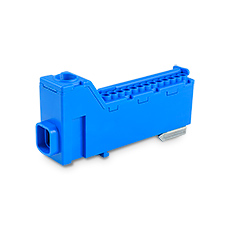 Blok bezgwintowy TLC14N 1.5-2.5/25 63A 690V, kolor: niebieski,elektro-plast