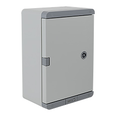 Obudowy UNIbox PRO IP67 - Obudowa z tworzywa UNI PRO 1 IP67 200×300×130, drzwi szare