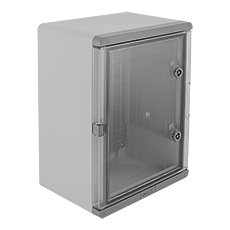 Obudowy UNIbox PRO IP67 - Obudowa z tworzywa UNI PRO 3D/T IP67 300×400×220, drzwi transparentne