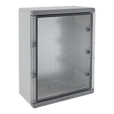 Obudowy UNIbox PRO IP67 - Obudowa z tworzywa UNI PRO 4/T IP67 400×500×180, drzwi transparentne