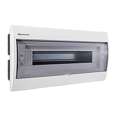 Rozdzielnice podtynkowe - Rozdzielnica podtynkowa RP-18 Fala (N+PE) IP40