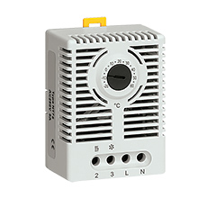 Technika - Grzanie - Chłodzenie - Termostat elektroniczny TE50 na szynę TH35, NTC, 4 biegunowy, -20 / + 60 °C
