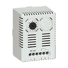 Technika - Grzanie - Chłodzenie - Termostat elektroniczny TE51 na szynę TH 35, PTC, 5-biegunowy zacisk, 24 V DC (20 - 28 V DC), 16A