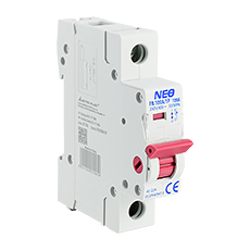 NEO -  Aparatura modułowa - Rozłącznik Izolacyjny DL 1P 100A FR/100A/1P