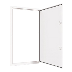 Akcesoria DARP - Drzwi z ramą aluminiowe lakierowane DR168 do Rozdzielnicy Podtynkowej DARP-168, kolor: biały