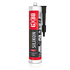 Preparaty CX80 - Silikon PROFESSIONAL CX-80, 310ml, kolor: czerwony