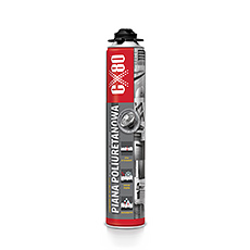 Preparaty CX80 - Piana poliuretanowa 750ml, jednoskładnikowa, CX80