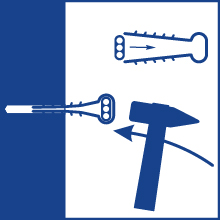 Uchwyt szybkiego montażu - płaski USMP-5       