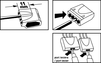 Szybkozłączka PC 255M, 450V, 24A, 5x1-2.5mm²