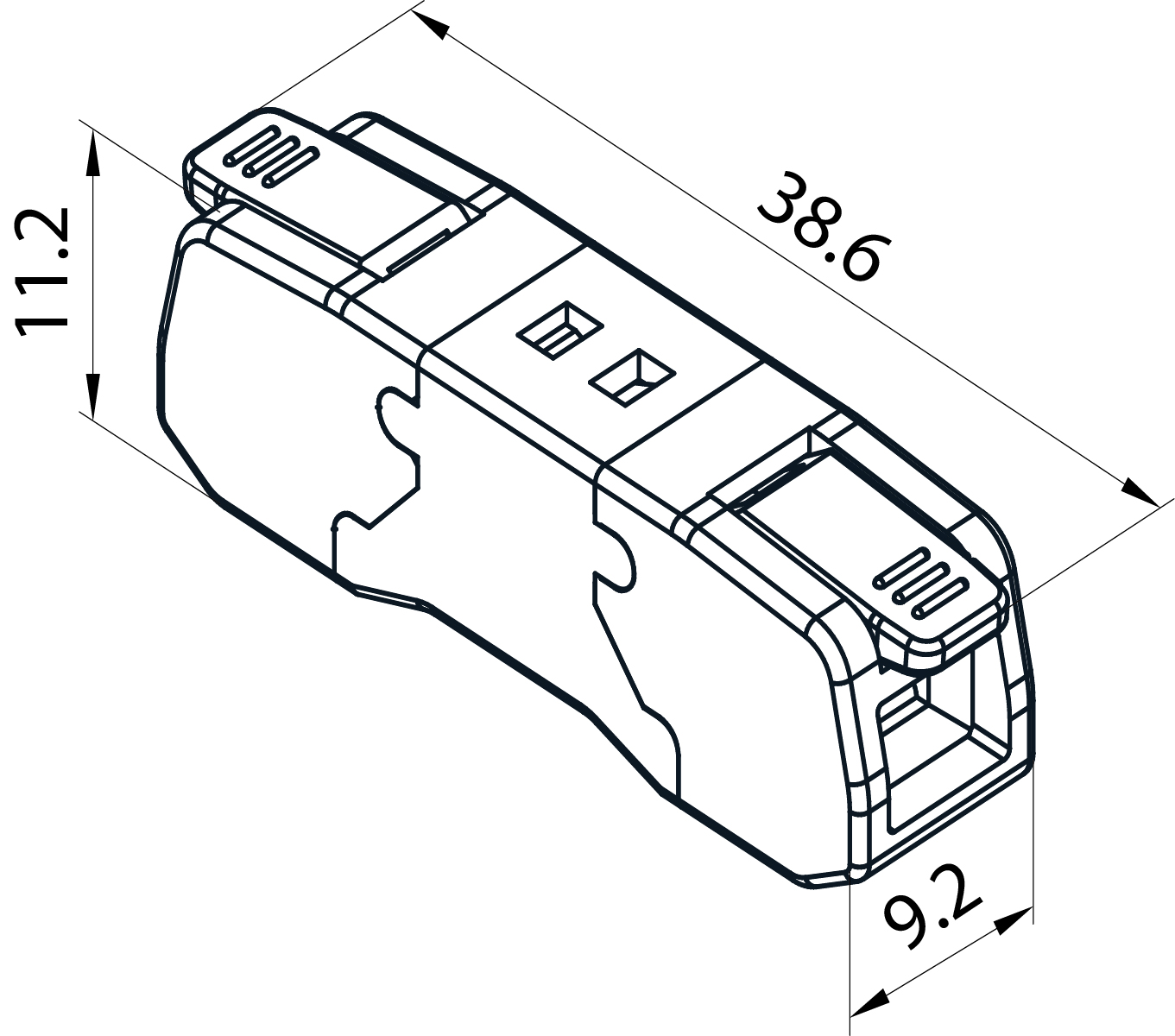Szybkozłączka CMK-651, przelotowa, 450V, 24A, na przewód 2x0.2-2.5mm², transparentna, bez konieczności zarabiania końcówek Szybkozłączka CMK-651, przelotowa, 450V, 24A, na przewód 2x0.2-2.5mm², transparentna, bez konieczności zarabiania końcówek,elektro-plast