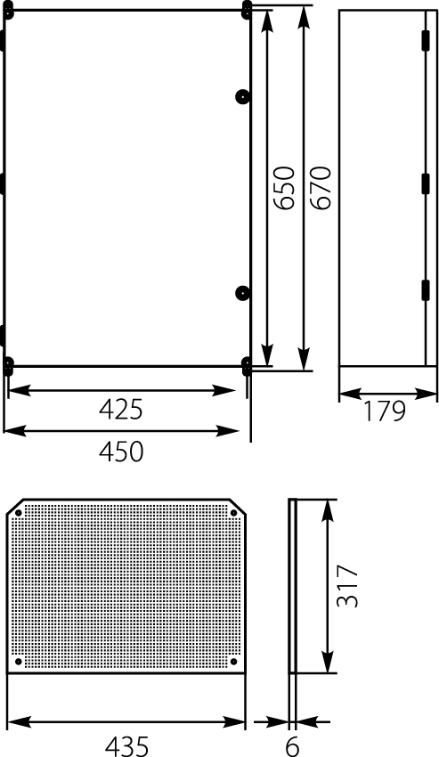 Obudowa z tworzywa UNIbox Uni-3/PM, panel membranowy P-MB-51, 2 x płyta montażowa, uchwyty do montażu naściennego, IP65, IK07 Obudowa z tworzywa UNIbox Uni-3/PM, panel membranowy P-MB-51, 2 x płyta montażowa, uchwyty do montażu naściennego, IP65, IK07,elektro-plast