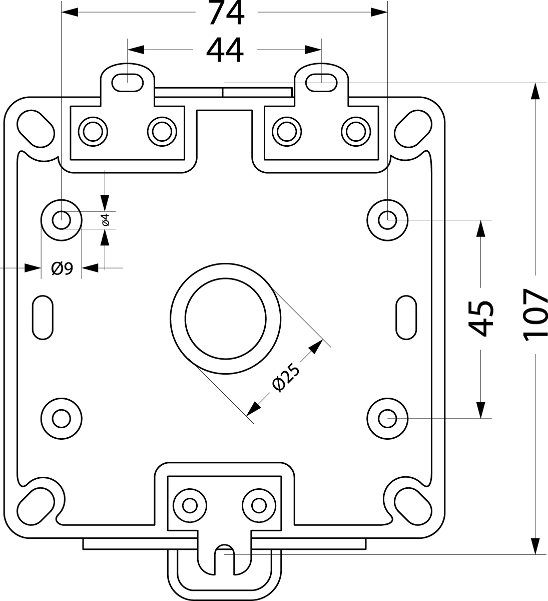 Gniazdo Hermetyczne Natynkowe AQUA66 GHN, elektro-plast, elektroplast, producent
