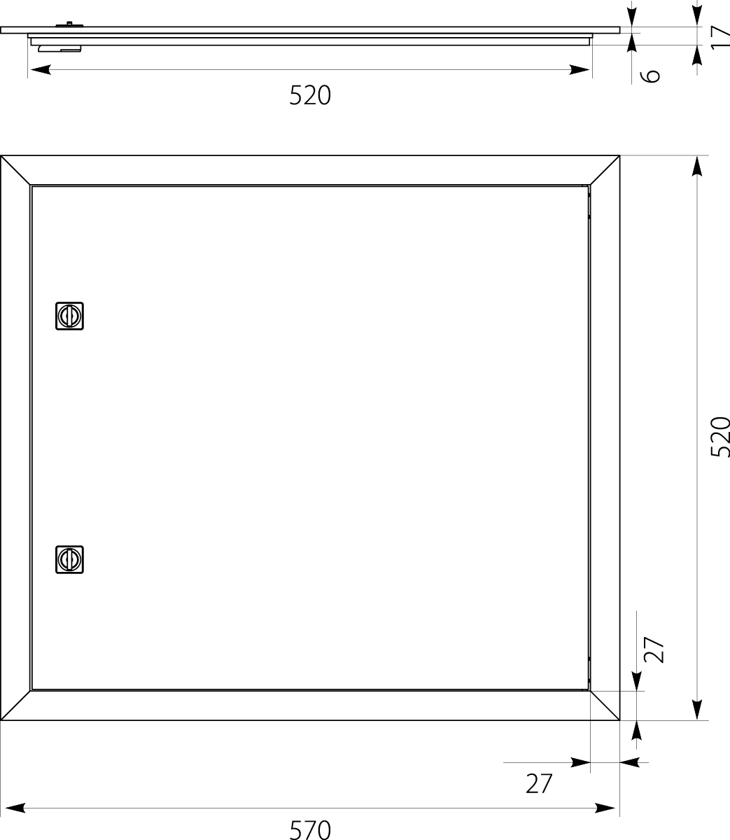 Drzwi z ramą aluminiowe lakierowane DR72 do Rozdzielnicy Podtynkowej DARP-72, kolor: biały Drzwi z ramą aluminiowe lakierowane DR72 do Rozdzielnicy Podtynkowej DARP-72, kolor: biały,elektro-plast